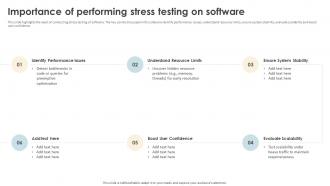 Performance Testing Strategies To Boost Importance Of Performing Stress Testing On Software