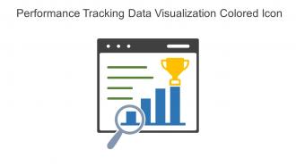 Performance Tracking Data Visualization Colored Icon In Powerpoint Pptx Png And Editable Eps Format