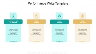 Performance Write Template In Powerpoint And Google Slides Cpb