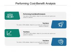 Performing costbenefit analysis ppt powerpoint presentation guide cpb