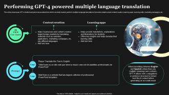 Performing GPT 4 Powered Multiple Language How To Use GPT4 For Content Writing ChatGPT SS V