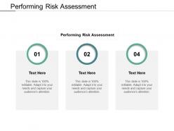 Performing risk assessment ppt powerpoint presentation styles ideas cpb