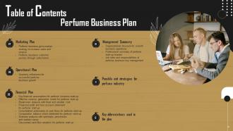 Perfume Business Plan Powerpoint Presentation Slides Idea Interactive