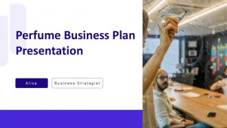 Perfume Business Plan Presentation PPT Template AT