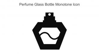 Perfume Glass Bottle Monotone Icon In Powerpoint Pptx Png And Editable Eps Format