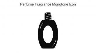 Perfume Scent Bottle Monotone Icon In Powerpoint Pptx Png And Editable Eps Format