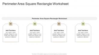 Perimeter Area Square Rectangle Worksheet In Powerpoint And Google Slides Cpb