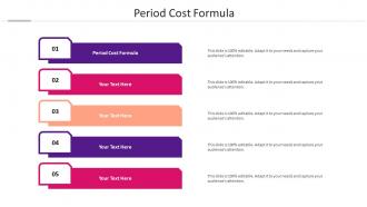 Period cost formula ppt powerpoint presentation slides backgrounds cpb