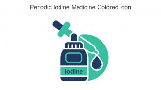 Periodic Iodine Medicine Colored Icon In Powerpoint Pptx Png And Editable Eps Format