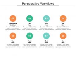 Perioperative workflows ppt powerpoint presentation gallery design ideas cpb