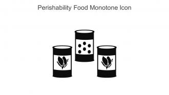 Perishability Food Monotone Icon In Powerpoint Pptx Png And Editable Eps Format
