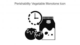 Perishability Vegetable Monotone Icon In Powerpoint Pptx Png And Editable Eps Format