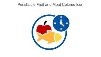 Perishable Fruit And Meat Colored Icon In Powerpoint Pptx Png And Editable Eps Format
