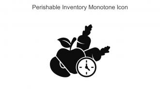 Perishable Inventory Monotone Icon In Powerpoint Pptx Png And Editable Eps Format