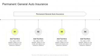 Permanent General Auto Insurance In Powerpoint And Google Slides Cpb