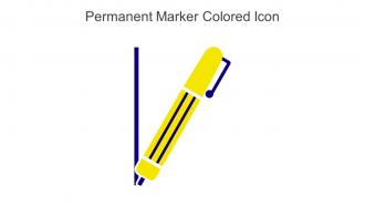 Permanent Marker Colored Icon In Powerpoint Pptx Png And Editable Eps Format