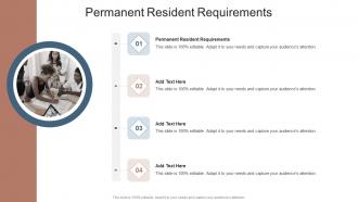Permanent Resident Requirements In Powerpoint And Google Slides Cpb