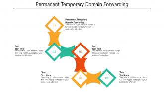 Permanent temporary domain forwarding ppt powerpoint presentation templates cpb