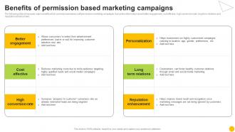 Permission Based Advertising Benefits Of Permission Based Marketing Campaigns MKT SS V
