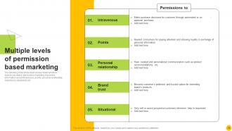 Permission Based Advertising Strategy Implementation Guide MKT CD V Adaptable Ideas