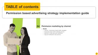 Permission Based Advertising Strategy Implementation Guide MKT CD V Designed Image