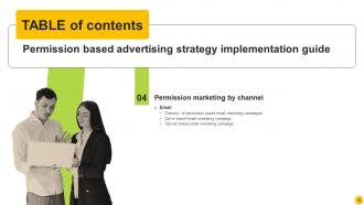 Permission Based Advertising Strategy Implementation Guide MKT CD V Graphical Image