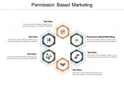 Permission based marketing ppt powerpoint presentation slides visual aids cpb