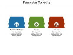 Permission marketing ppt powerpoint presentation inspiration graphics example cpb
