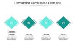 Permutation combination examples ppt powerpoint presentation model slideshow cpb
