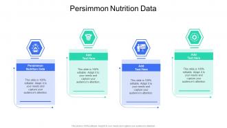 Persimmon Nutrition Data In Powerpoint And Google Slides Cpb