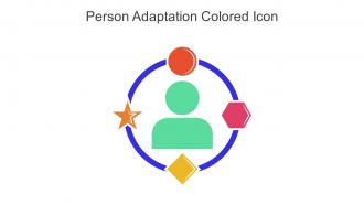 Person Adaptation Colored Icon In Powerpoint Pptx Png And Editable Eps Format