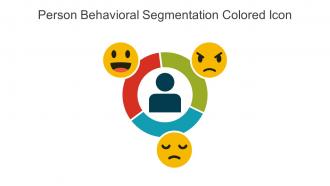 Person Behavioral Segmentation Colored Icon In Powerpoint Pptx Png And Editable Eps Format