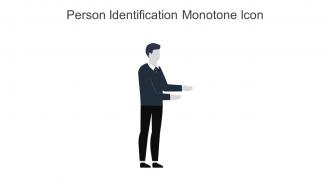 Person Identification Monotone Icon In Powerpoint Pptx Png And Editable Eps Format