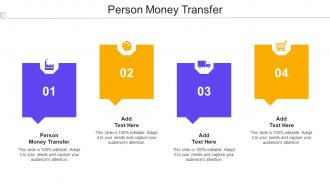 Person Money Transfer Ppt Powerpoint Presentation Outline Slides Cpb