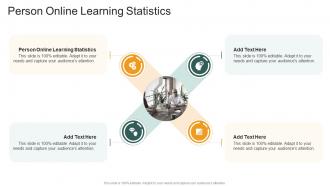 Person Online Learning Statistics In Powerpoint And Google Slides Cpb