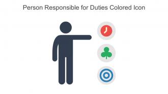 Person Responsible For Duties Colored Icon In Powerpoint Pptx Png And Editable Eps Format