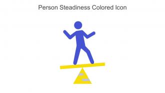 Person Steadiness Colored Icon In Powerpoint Pptx Png And Editable Eps Format
