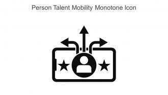 Person Talent Mobility Monotone Icon In Powerpoint Pptx Png And Editable Eps Format