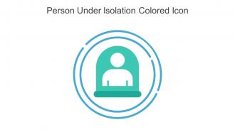 Person Under Isolation Colored Icon In Powerpoint Pptx Png And Editable Eps Format