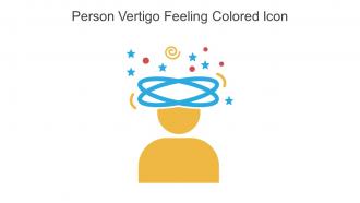 Person Vertigo Feeling Colored Icon In Powerpoint Pptx Png And Editable Eps Format