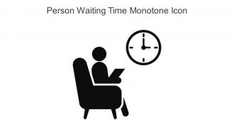 Person Waiting Time Monotone Icon In Powerpoint Pptx Png And Editable Eps Format