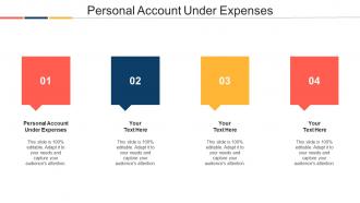 Personal Account Under Expenses Ppt Powerpoint Presentation Slides Rules Cpb