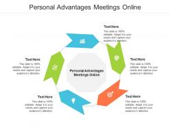 Personal advantages meetings online ppt powerpoint presentation infographic template graphics cpb