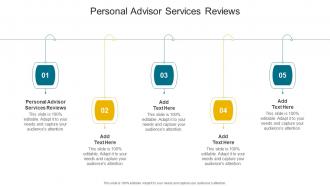 Personal Advisor Services Reviews In Powerpoint And Google Slides Cpb