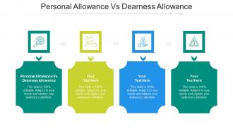 Personal allowance vs dearness allowance ppt powerpoint presentation infographics images cpb