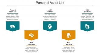 Personal Asset List Ppt Powerpoint Presentation Model Deck Cpb