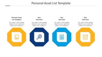 Personal Asset List Template Ppt Powerpoint Presentation Icon Outfit Cpb