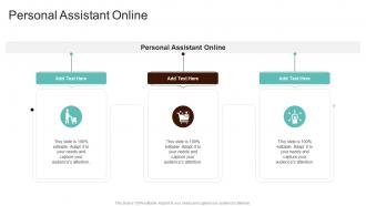 Personal Assistant Online In Powerpoint And Google Slides Cpb
