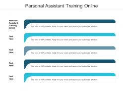 Personal assistant training online ppt powerpoint presentation professional ideas cpb