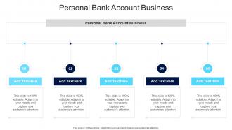 Personal Bank Account Business In Powerpoint And Google Slides Cpb